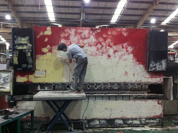 沈陽二手設(shè)備翻新噴漆注意要點(diǎn)